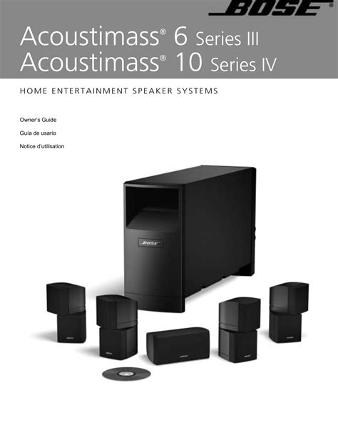 acoustimass 10 series v manual.